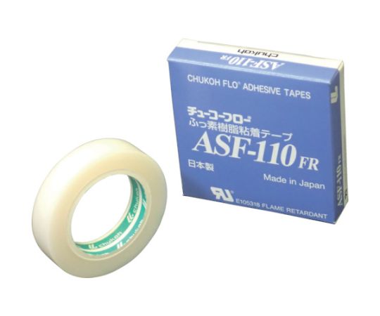 フッ素樹脂フィルム粘着テープ ASF-110FR 0.13t×10w×10m画像