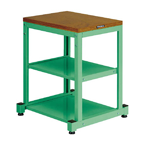 BN型小型作業台 450×600×高さ740 ﾔﾝｸﾞｸﾞﾘｰﾝ 1台画像