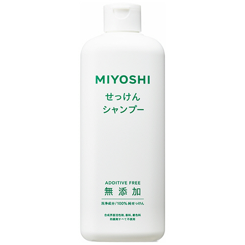 無添加 せっけんｼｬﾝﾌﾟｰ 本体 350mL 1本画像