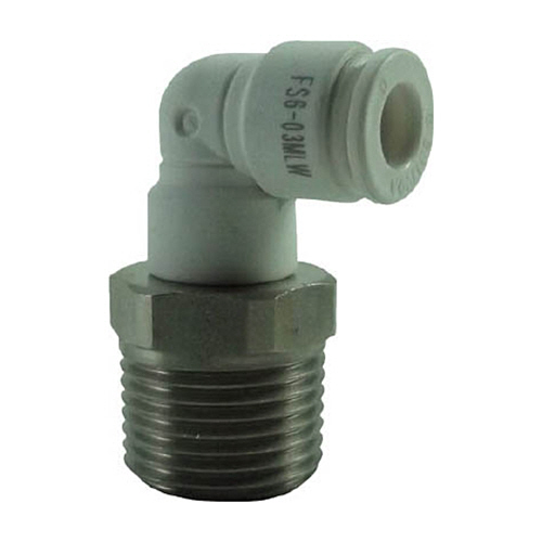 ﾀｯﾁｺﾈｸﾀｰﾌｧｲﾌﾞ ﾒｲﾙｴﾙﾎﾞ(ﾎﾜｲﾄﾎﾞﾃﾞｨｰ)6mm･R3/8 1個画像