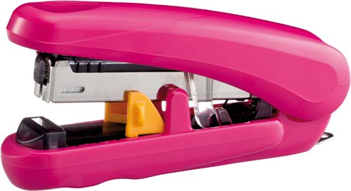 フラットホッチキス　ピタヒット　２０枚とじ　ピンク画像