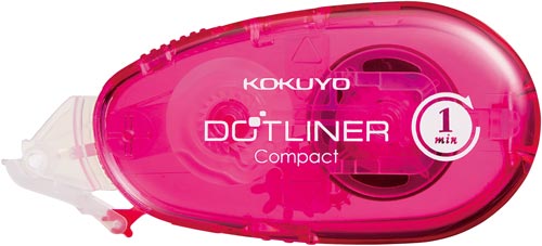 ドットライナーコンパクトプリント貼桃（本体）×５画像
