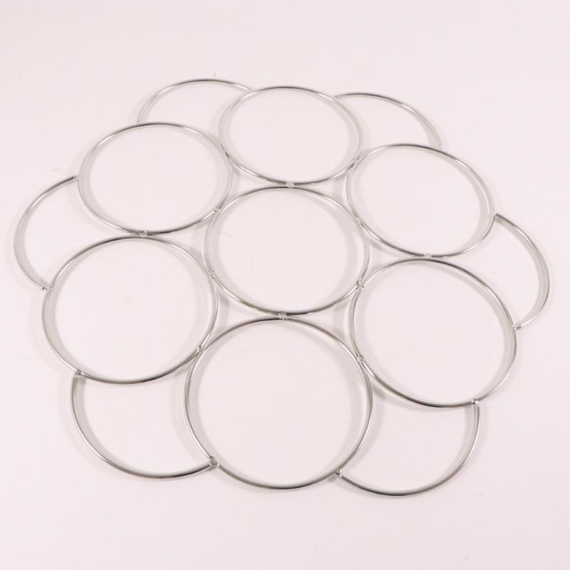 調理用品 段付鍋用てぼリング 48cm用 7穴画像