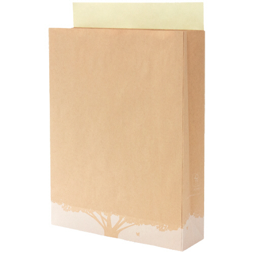 FSC 宅配袋 大 ﾃｰﾌﾟ付 1ｾｯﾄ(100枚:10枚×10ﾊﾟｯｸ)画像