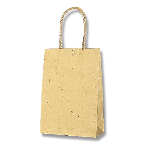 手提げ紙袋（ナチュラル・口折PP紐・幅160×マチ90×高さ235mm）画像