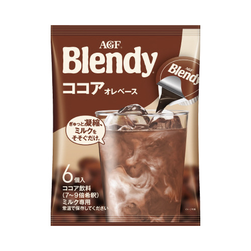 ブレンディ　ポーション　ココアオレベース６個×３画像