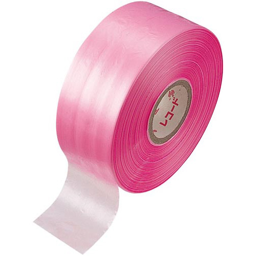 荷造りひも　レコード巻　ピンク　５００ｍ　１巻画像