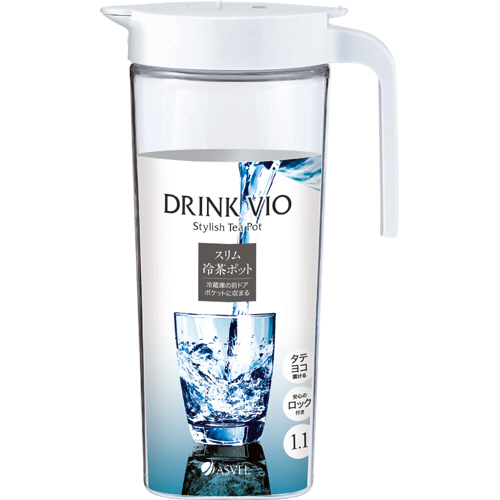 水差しﾎﾟｯﾄ ﾄﾞﾘﾝｸ･ﾋﾞｵ 1.1L 1個画像