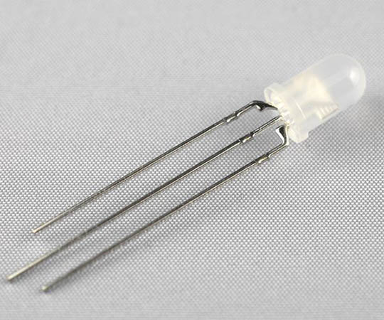 2色マルチカラーLED　赤/緑　5Φ砲弾型3本リード　カソードコモン画像