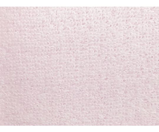 大判バスタオル 無撚糸カラー 70×140cm PINK 1セット（10枚入） 淡いピンクの大判タオルが数枚、整然と積み重ねられた状態