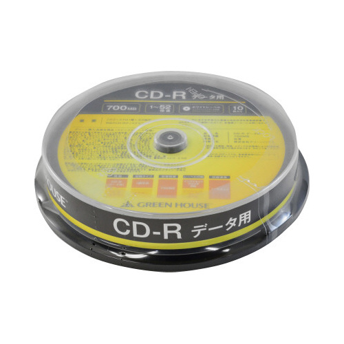 ＣＤ－Ｒ　１０枚スピンドル画像