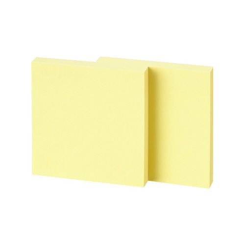 ふせん＜Ｋ２＞　７５×７５　イエロー　１０冊入画像