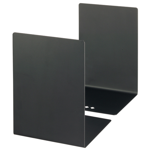 ﾌﾞｯｸｴﾝﾄﾞ L型 大 ﾌﾞﾗｯｸ 1組(2枚)