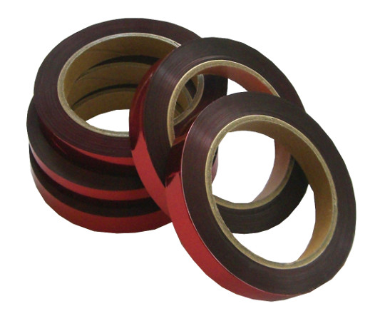 防鳥OH赤銀テープ　5巻　12mm×90m
