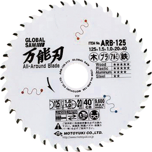 ｸﾞﾛｰﾊﾞﾙｿｰ万能刃 1枚画像