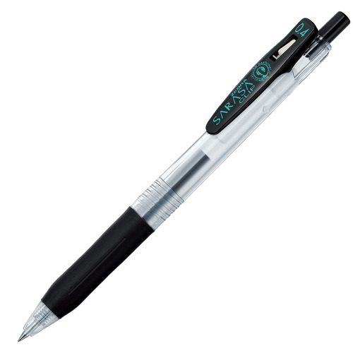 ジェルボールペン　サラサクリップ　0.4mm　黒　1本