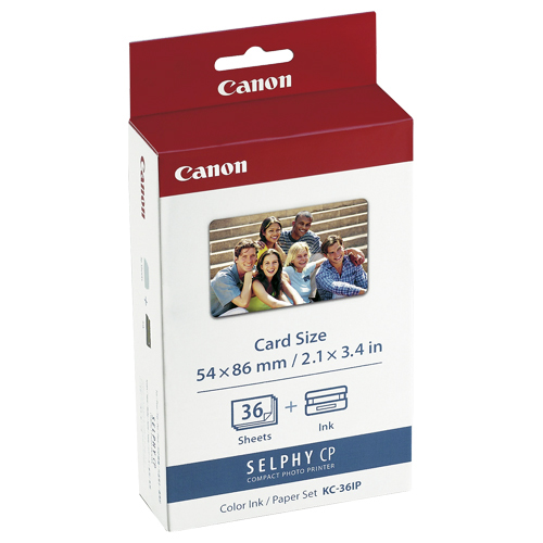 ｶﾗｰｲﾝｸ/ﾍﾟｰﾊﾟｰｾｯﾄ KC-36IP (ｶｰﾄﾞｻｲｽﾞ/36枚分) 1ｾｯﾄ画像