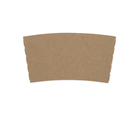 ペーパーカップスリーブ 12オンス用 クラフト 100枚入画像