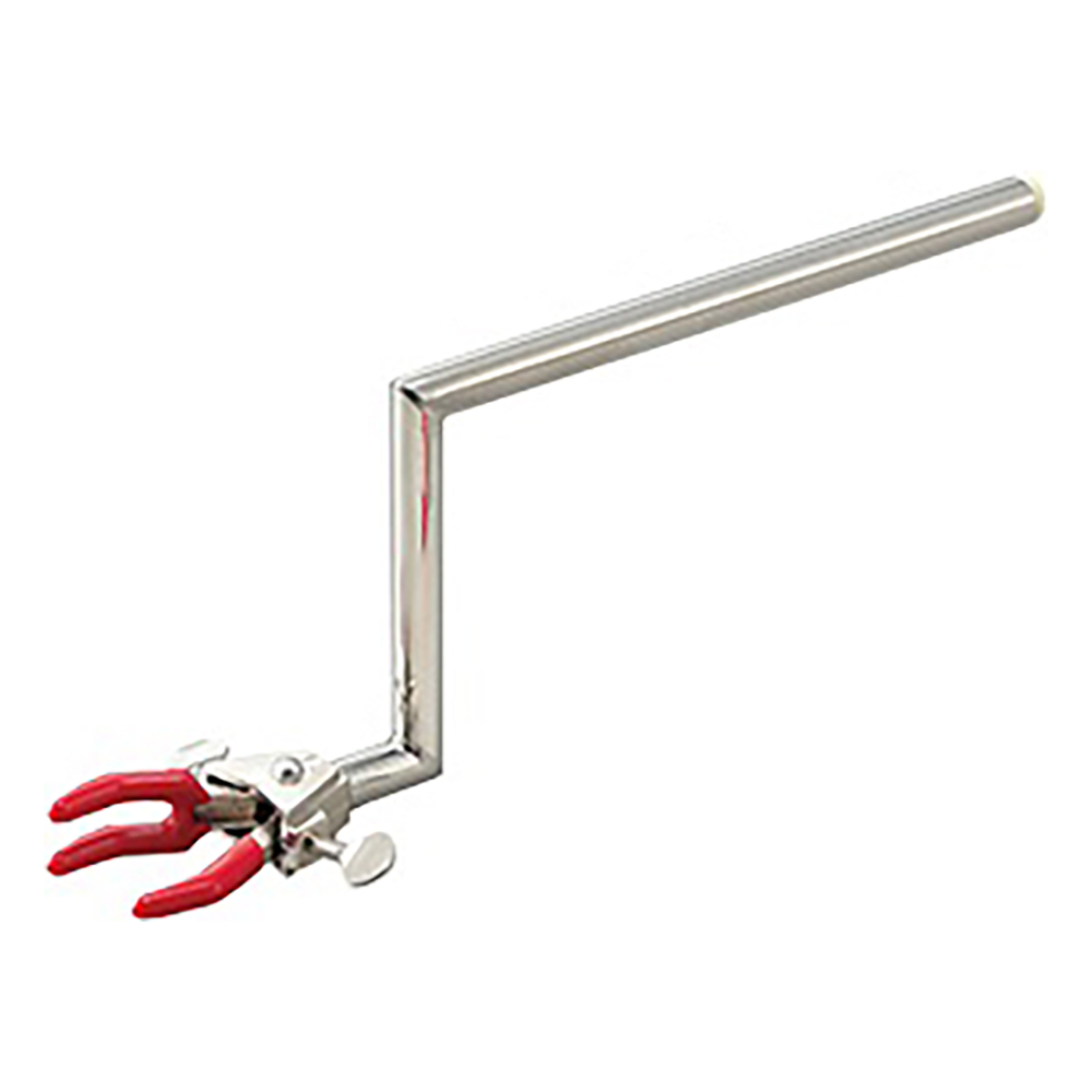 両開きクランプ（ビニール被膜）　クランク型　極小画像