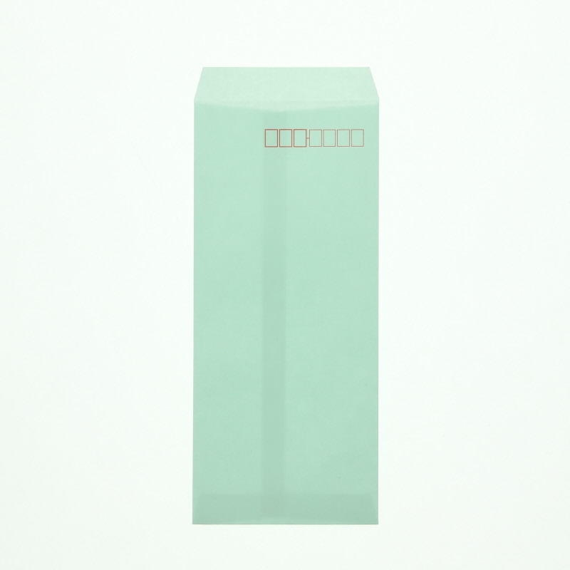 ヘイコー　カラー封筒　長４　ミズ画像