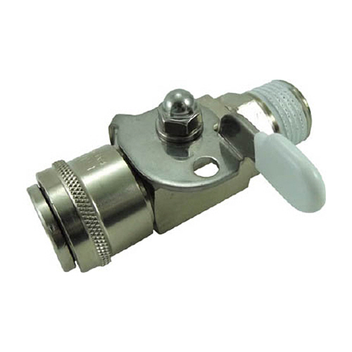 無圧ﾜﾝﾀｯﾁ継手ﾒｶﾞﾌﾛｰ(残圧抜き機能なし) R1/2 1個画像