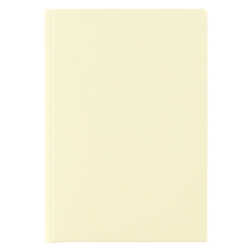 ｶﾗｰﾎﾟｹｯﾄﾎﾙﾀﾞｰ(紙製) 2つ折りﾀｲﾌﾟA5(見開きA4判) ﾎﾜｲﾄ 1冊画像