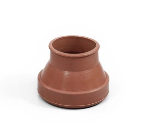 フリーサイズゴム脚キャップ(バラ) 丸 30～40ミリ用 茶画像