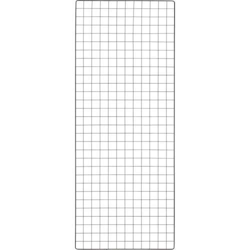 棚用ディスプレイネット　金具付　600×1500　黒　1枚画像
