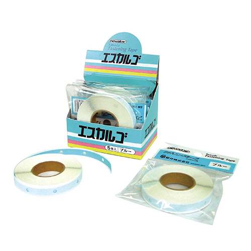 ﾆｭｰｴｽｶﾙｺﾞ専用ﾃｰﾌﾟ 6mm×11m ﾌﾞﾙｰ 1個