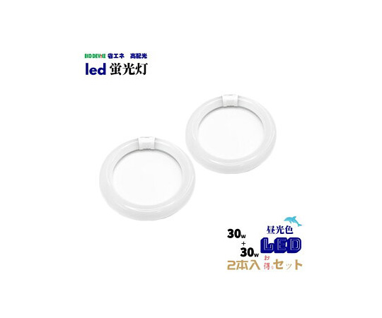 30W形+30W形LEDサークルランプ画像