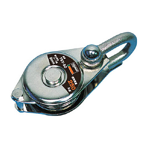 ｼﾝﾌﾟﾙ型滑車 ｼｬｯｸﾙ式 100mm 1個画像