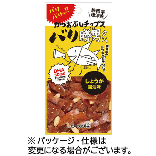 ﾊﾞﾘ勝男ｸﾝ｡ｸﾞｲっとひといき編 しょうが醤油味 17g 1ｾｯﾄ(10袋)画像
