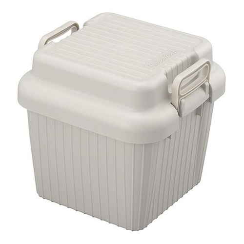 収納ボックス 座れる 幅39×奥行39×高さ38cm べリアスボート S グレー画像