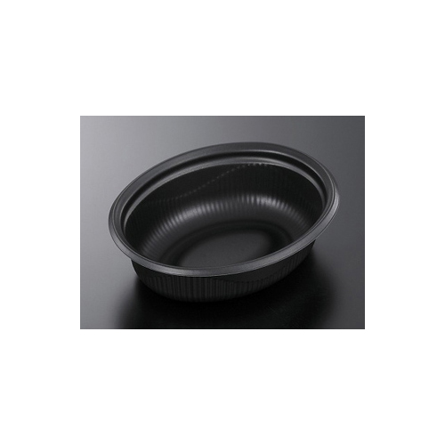 中央化学 カレー容器 SD ビストロ M20-16深 BK 本体 発泡画像