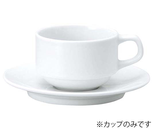 おぎそチャイナ　スタックコーヒー　4628　ホワイト画像