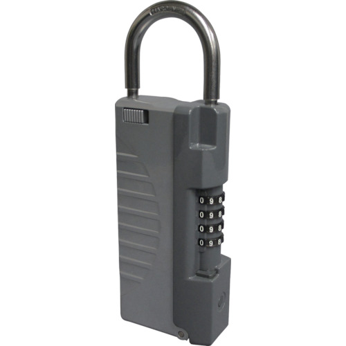 緑十字　キーストックハンディ　キーストック－４　１８２×６５×３４ｍｍ　可変式ダイヤル錠画像