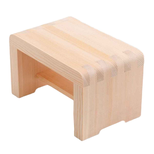 木製風呂椅子 ゆ 湯殿腰掛 大 木製 風呂椅子 お風呂 椅子