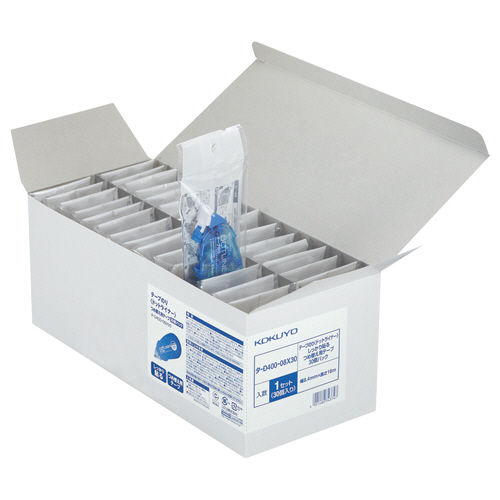 ﾃｰﾌﾟのり ﾄﾞｯﾄﾗｲﾅｰ しっかり貼るﾀｲﾌﾟ つめ替え用 8.4mm×16m 1箱(30個)画像