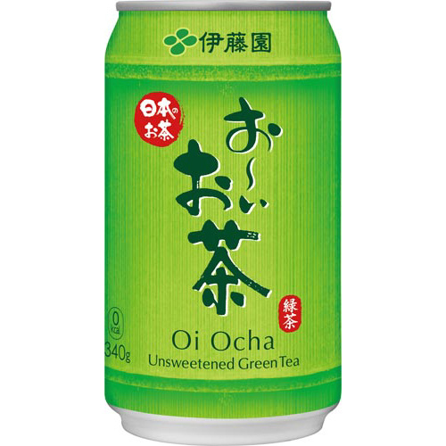 缶おーいお茶緑茶　３４０ｇ　２４本
