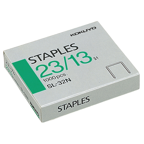 ｽﾃｰﾌﾟﾙ針 23/13号針 100本連結×10個入 1ｾｯﾄ(10箱)画像