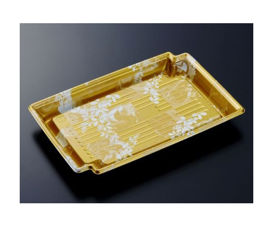 刺身・鮮魚容器 CFかく鉢 24-16 みずえ金-BK身 600枚画像
