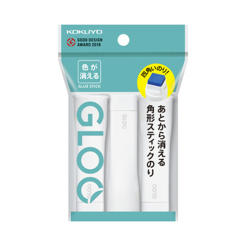 グルー　スティックのり（色が消える）（吊下げ３Ｐ）画像