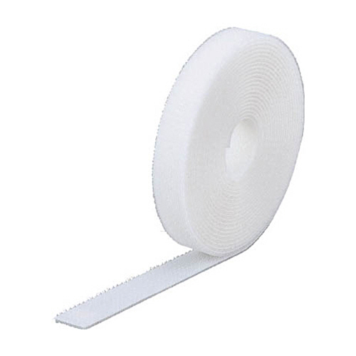 ﾏｼﾞｯｸ結束ﾃｰﾌﾟ 両面 白 40mm×25m 1巻画像