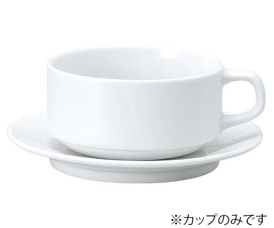 おぎそチャイナ　スタックスープ　4641　ホワイト画像