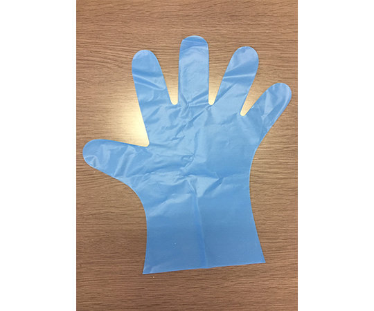 ハンドスキニー手袋　ブルー　M　100枚入画像