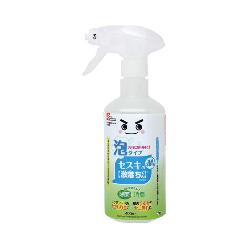 激落ちくん　セスキ密着泡スプレー　本体　４００ｍｌ