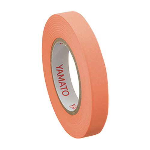 ﾒﾓｯｸ ﾛｰﾙﾃｰﾌﾟ 蛍光紙 つめかえ用 7mm幅 ｵﾚﾝｼﾞ 1ﾊﾟｯｸ(4巻)画像