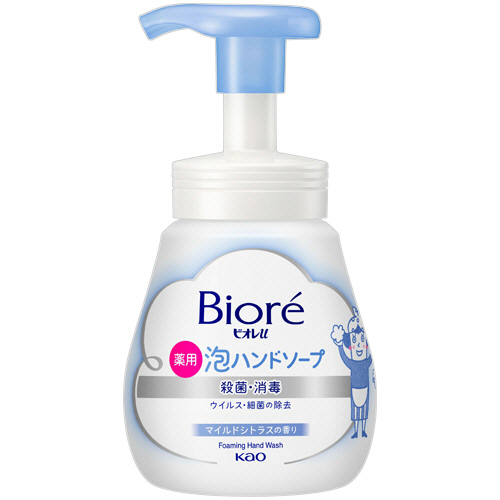 ﾋﾞｵﾚu 薬用泡ﾊﾝﾄﾞｿｰﾌﾟ ﾏｲﾙﾄﾞｼﾄﾗｽの香り 本体 240mL 1本画像