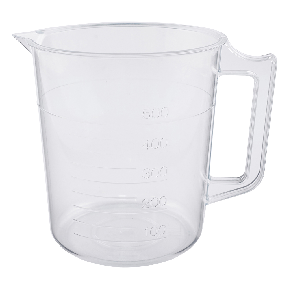 TPX手付きビーカー 500mL 1個 3006-03画像