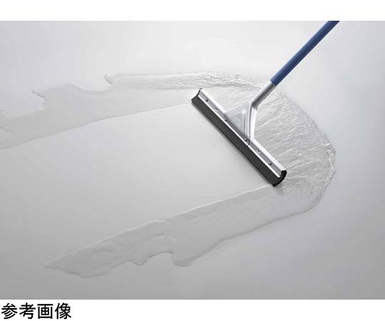 ドライワイパー　本体 クリーム色のワイパー本体が正面から見える状態で、持ち手部分がしっかりとしたデザイン。